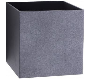 Vegglampe LED Kube 2x3W 2700K kl II IP55 Sort