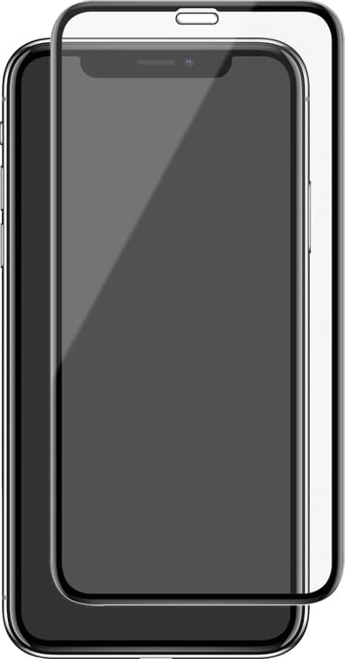 Panzer buet skjermbeskytter til iPhone 11 Pro Max/XS Max (sort)