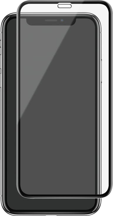 Panzer buet skjermbeskytter til iPhone 11/XR (sort)