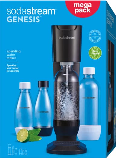 SodaStream Genesis kullsyremaskin megapakke S1017514776