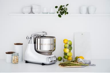 Ankarsrum Glossy White kjøkkenmaskin AKM6230 (hvit)