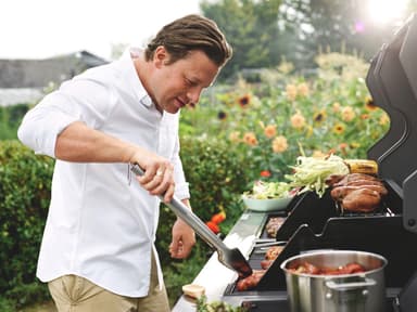 Jamie Oliver Dual Fuel gassgrill 440617 (sort)