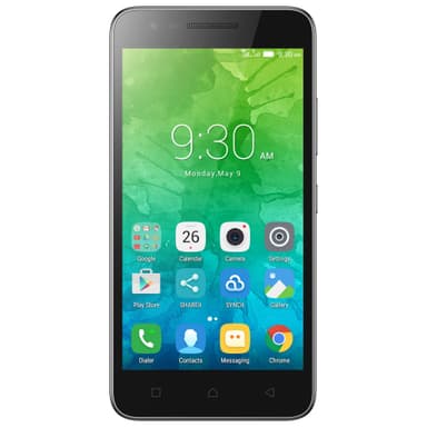 Lenovo C2 smarttelefon (sort)