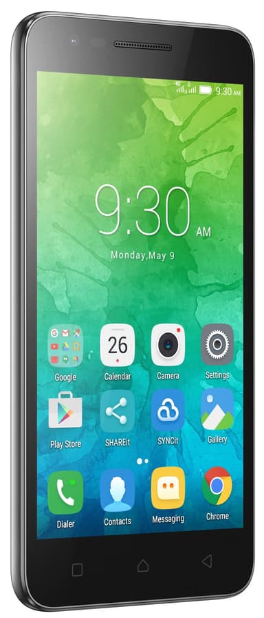 Lenovo C2 smarttelefon (sort)