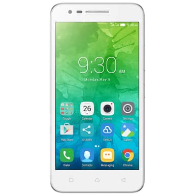 Lenovo C2 smarttelefon (hvit)
