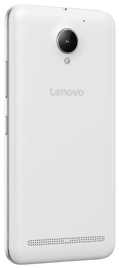 Lenovo C2 smarttelefon (hvit)