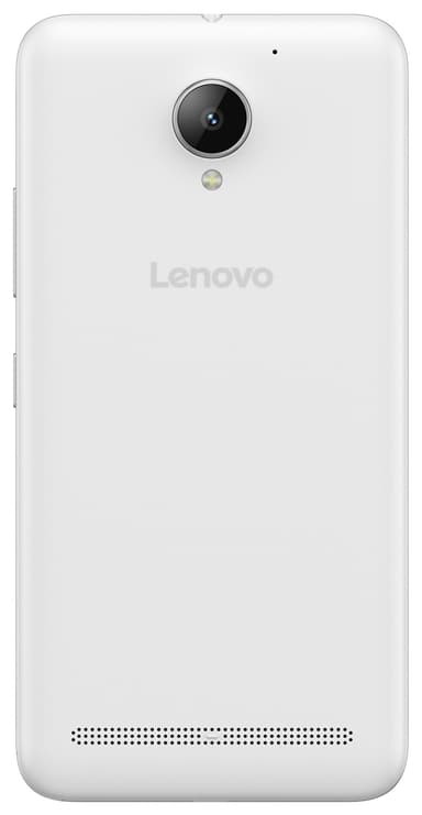 Lenovo C2 smarttelefon (hvit)