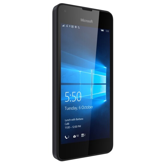 Microsoft Lumia 550 smarttelefon (sort)