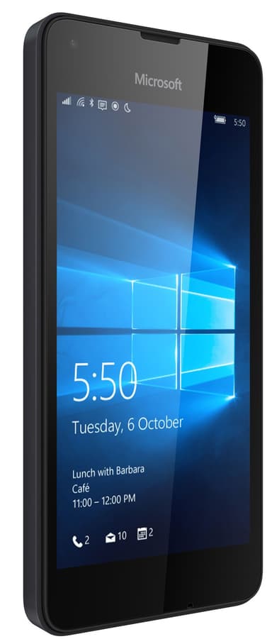Microsoft Lumia 550 smarttelefon (sort)