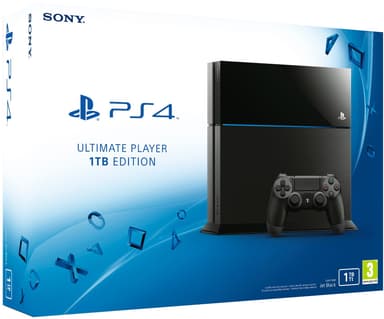 krigerisk At give tilladelse Furnace PlayStation 4 konsoll 1 TB (sort) - Elkjøp