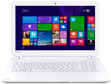 Toshiba Satellite L50D-B-170 15.6" bærbar PC (hvit)