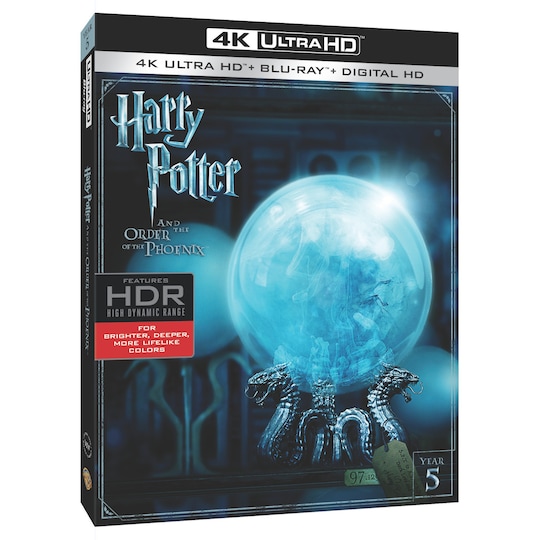 Harry Potter og Føniksordenen (4K UHD Blu-ray)