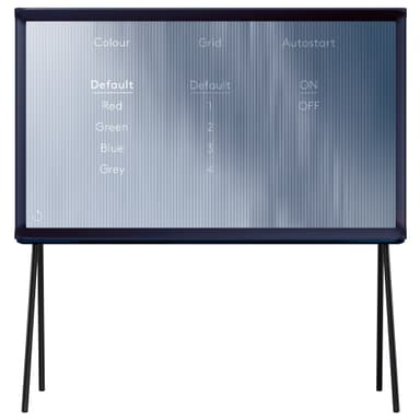 Samsung Serif 40" 4K UHD Smart TV UE40LS001C (blå)