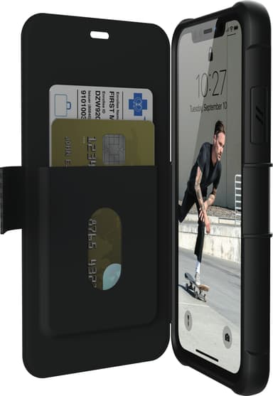 UAG Metropolis lommebokdeksel til iPhone 11 (sort)