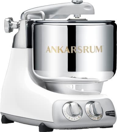 Ankarsrum Glossy White kjøkkenmaskin AKM6230 (hvit)