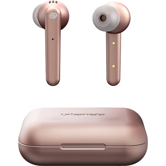 Urbanista Paris helt trådløse in-ear hodetelefoner (roségull)