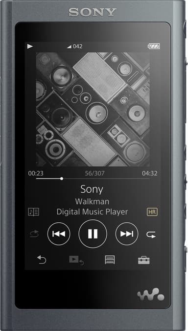 Sony Walkman 16 GB NW-A55 digital musikkspiller (sort)