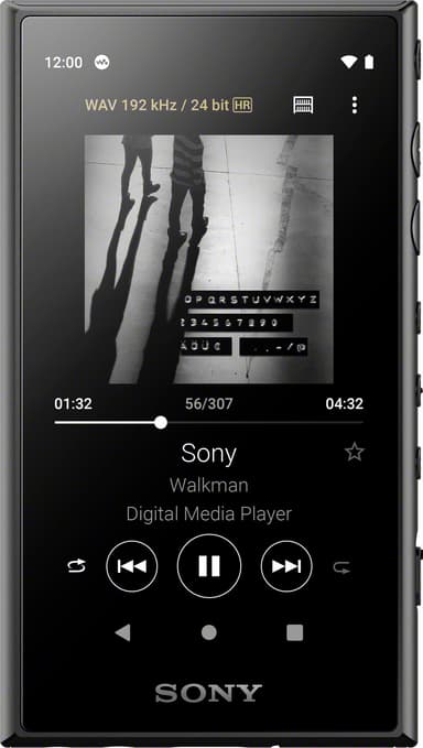 Sony Walkman 16 GB NW A105 digital musikkspiller (sort Digitale stemmeopptakere | Sony NO