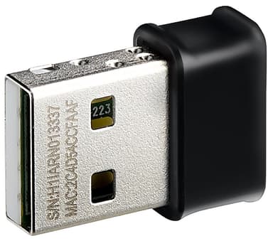 Asus USB-AC53 Nano WiFi-ac adapter (sort)