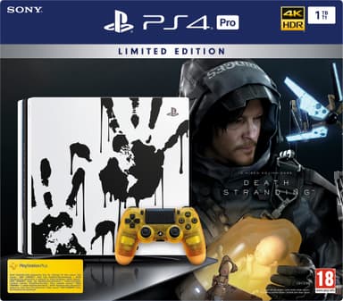 PlayStation 4 Pro 1 TB med Death Stranding