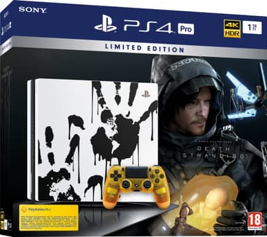 PlayStation 4 Pro 1 TB med Death Stranding