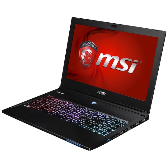 MSI GS60 2QE-611NE Ghost Pro 15.6" bærbar gaming PC