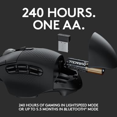 Logitech G604 trådløs gamingmus
