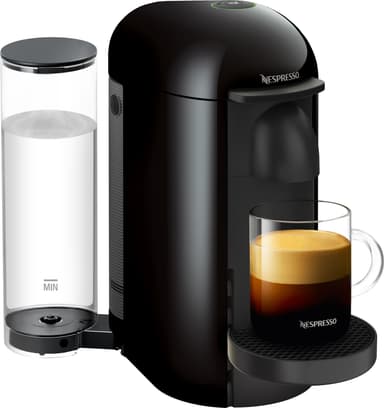 Nespresso VertuoPlus kaffekapselmaskin (sort)