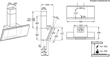 Electrolux ventilator EFV819W
