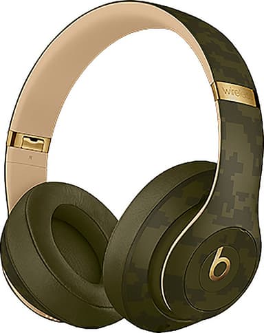 Beats Studio3 around-ear hodetelefoner (Beats Camo Coll., skoggrønn)