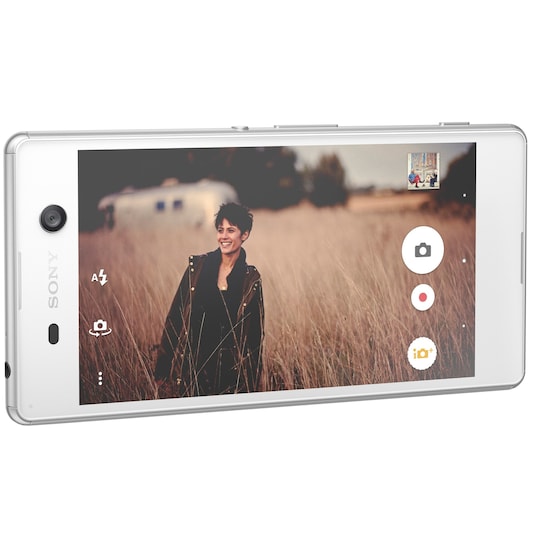 Sony Xperia M5 smarttelefon (hvit)