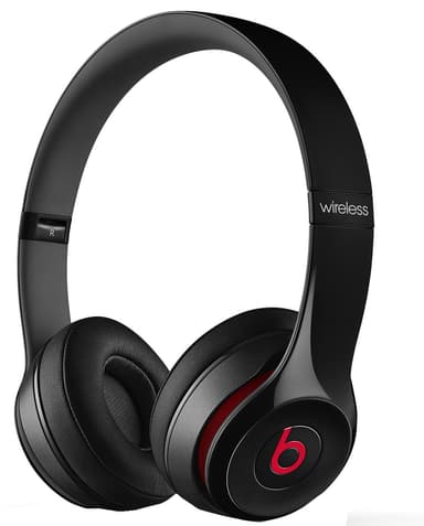 Beats Solo 2 wireless on-ear-hodetelefoner (sort)