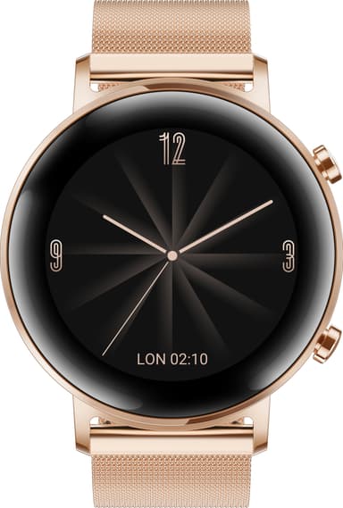 Huawei Watch GT2 smartklokke 42 mm (roségull)