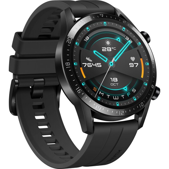 Huawei Watch GT2 smartklokke 46 mm (sort)