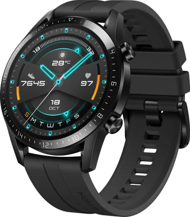 Huawei Watch GT2 smartklokke 46 mm (sort)