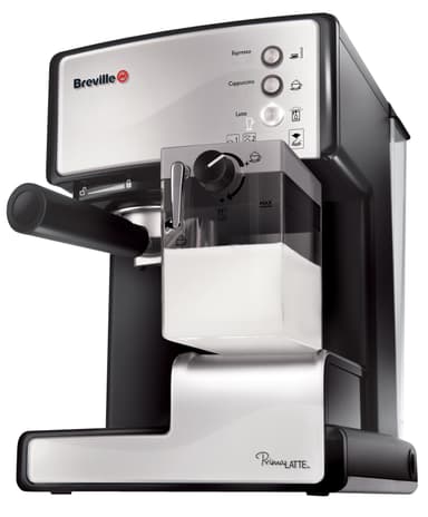 Breville Prima Latte kaffemaskin 203041 (sølv)