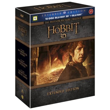 Hobbit Trilogy Extended Edition (3D Blu-ray)