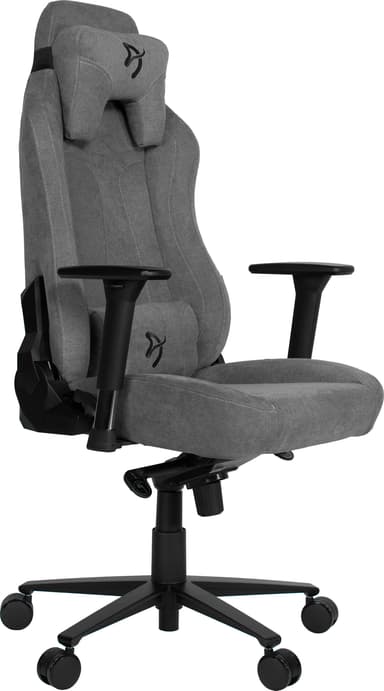 Arozzi Vernazza Fabric gamingstol (aske) Gamingstol Elkjøp Arozzi Vernazza gamingstol (hvit) Gamingstol og bord Elkjøp