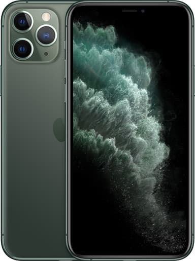iPhone 11 Pro smarttelefon 512 GB (midnattsgrønn)