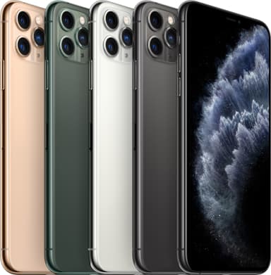 iPhone 11 Pro Max smarttelefon 64 GB (midnattsgrønn)