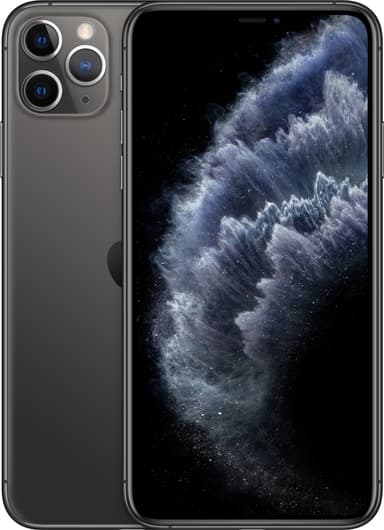 iPhone 11 Pro Max smarttelefon 64 GB (stellargrå)