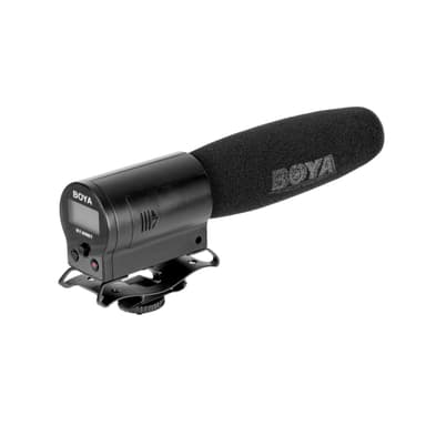 BOYA Mikrofon BY-DMR7 Kondensator Minne 3,5mm
