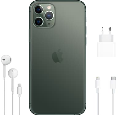 iPhone 11 Pro smarttelefon 512 GB (midnattsgrønn)
