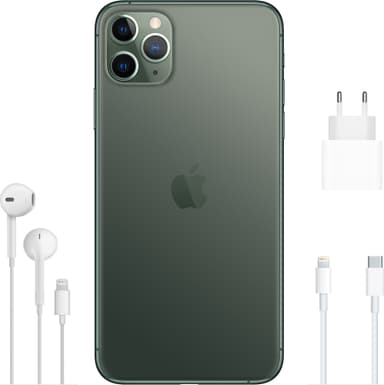 iPhone 11 Pro Max smarttelefon 64 GB (midnattsgrønn)