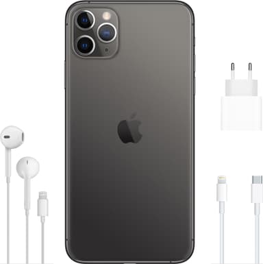 iPhone 11 Pro Max smarttelefon 256 GB (stellargrå)