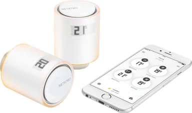 Netatmo Starter Pack - smarte radiatortermostater (2-pk)