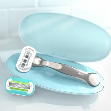 Gillette Venus Extra Smooth Platinum barberhøvel + reiseetui GIL516285
