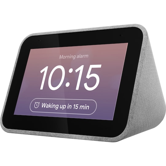Lenovo Smart Clock med Google Assistant (grå)