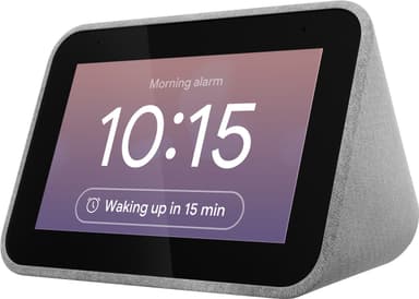 Lenovo Smart Clock med Google Assistant (grå)