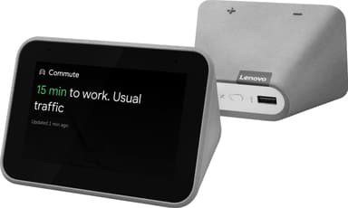 Lenovo Smart Clock med Google Assistant (grå)